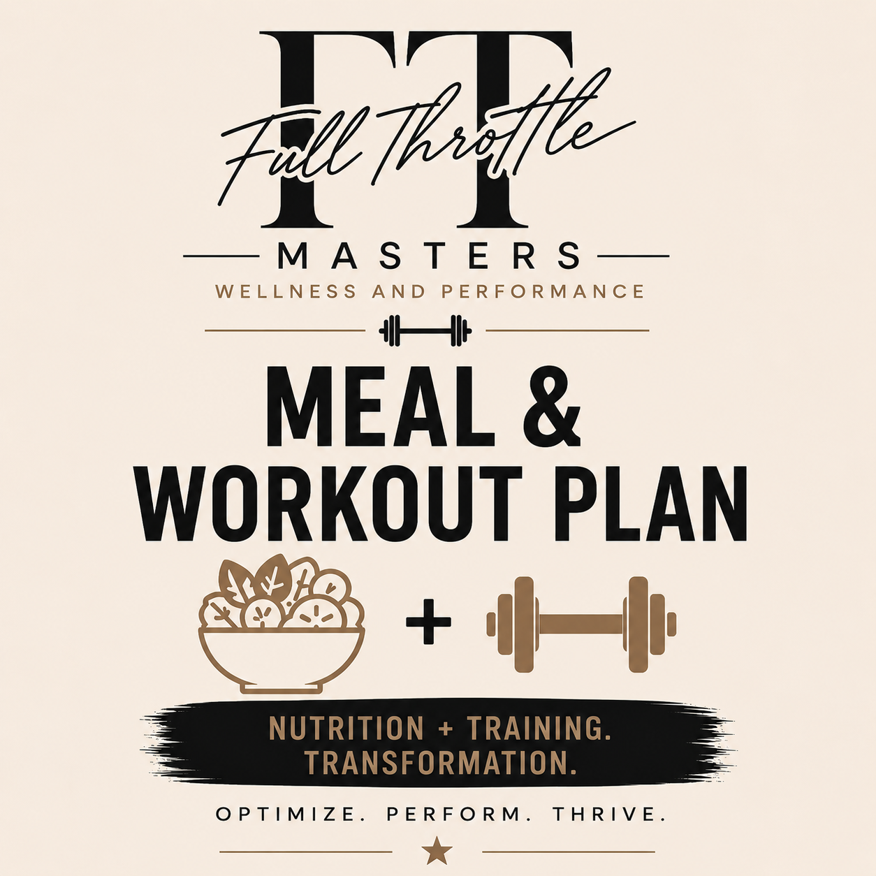 FTM Wellness & Performance Meal & Workout Bundle