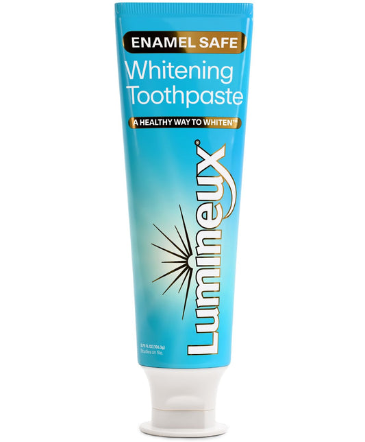 Teeth Whitening Toothpaste - Peroxide Free, Enamel Safe for Sensitive Whiter Teeth